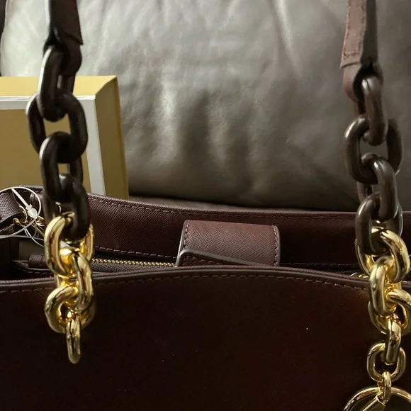 Michael Kors MD Conv Satchel Leather - Picture 4 of 13